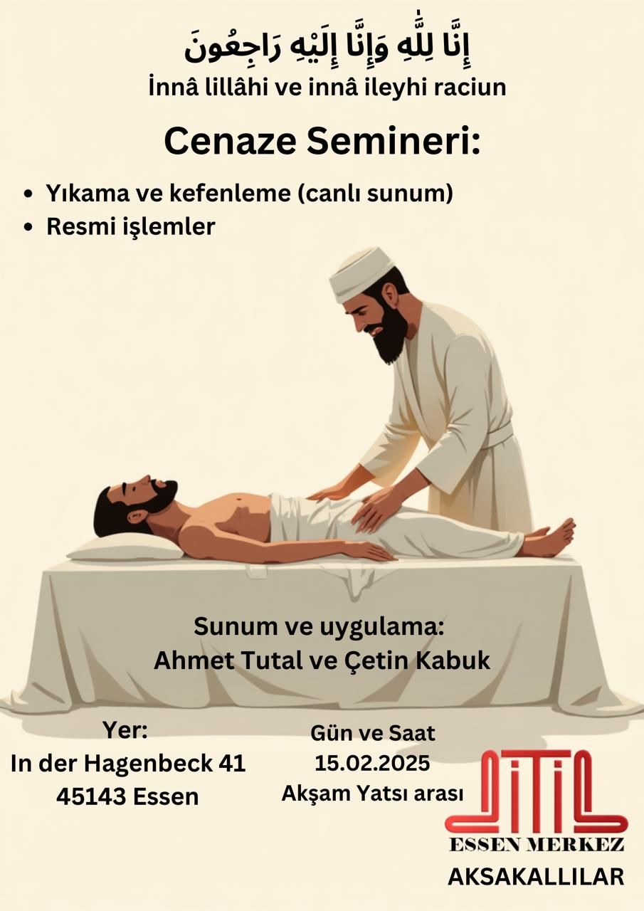 Beisetzungsseminar am 15. Februar