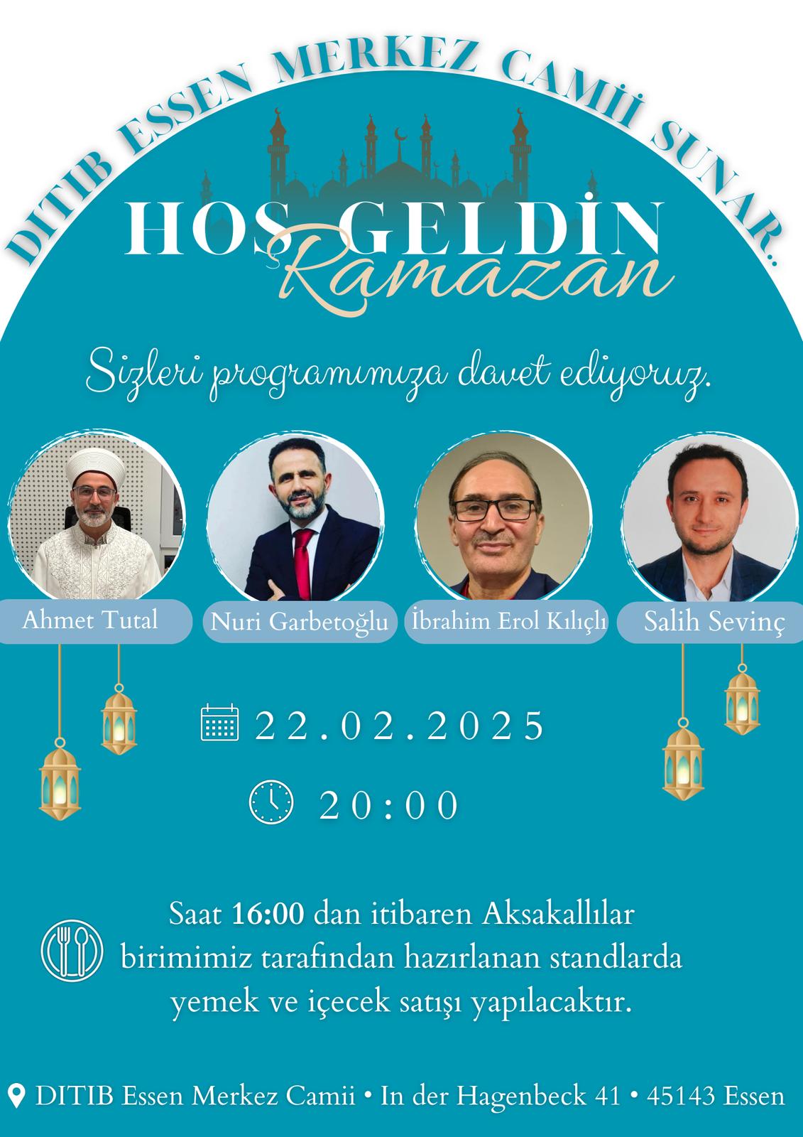 Hoşgeldin Ramazan