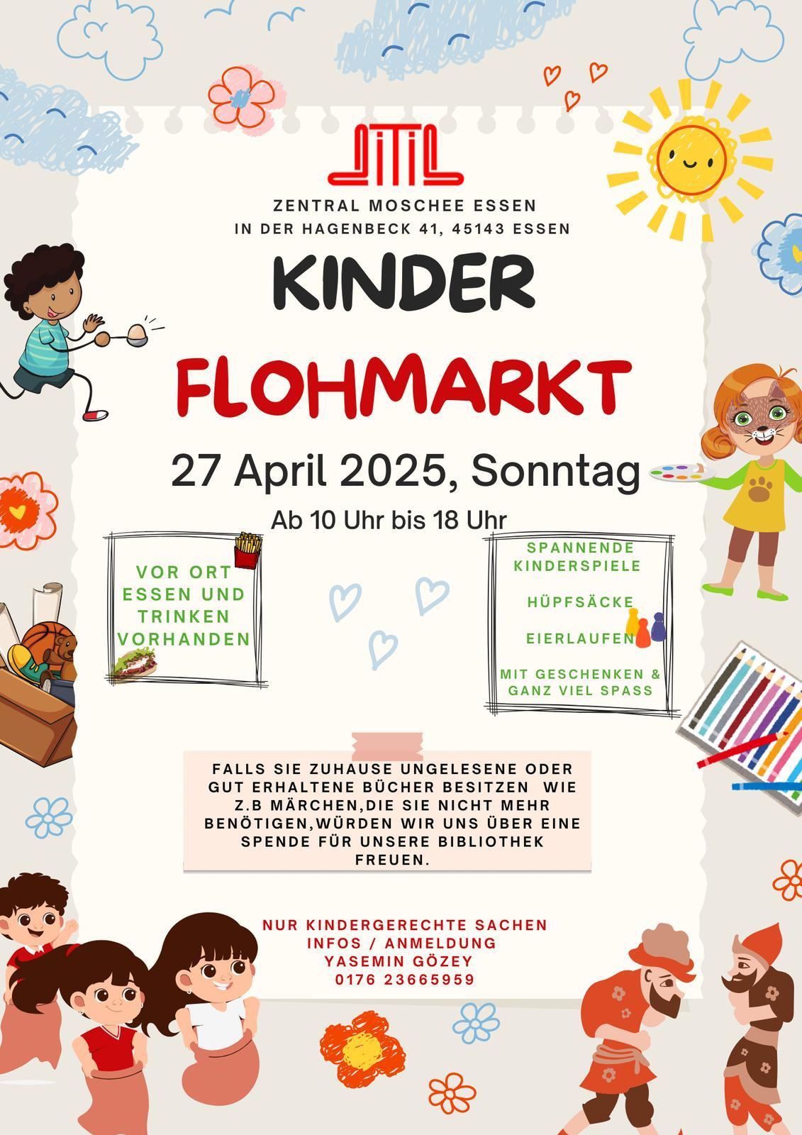Kinder Flohmarkt (Çocuklar için Bit Pazarı)