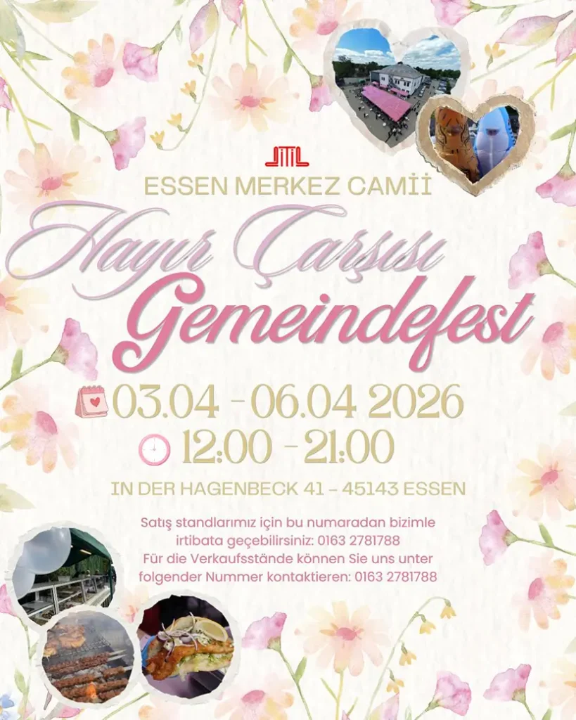 Gemeindefest 2026 – Gemeinsam feiern in der DITIB Zentralmoschee Essen