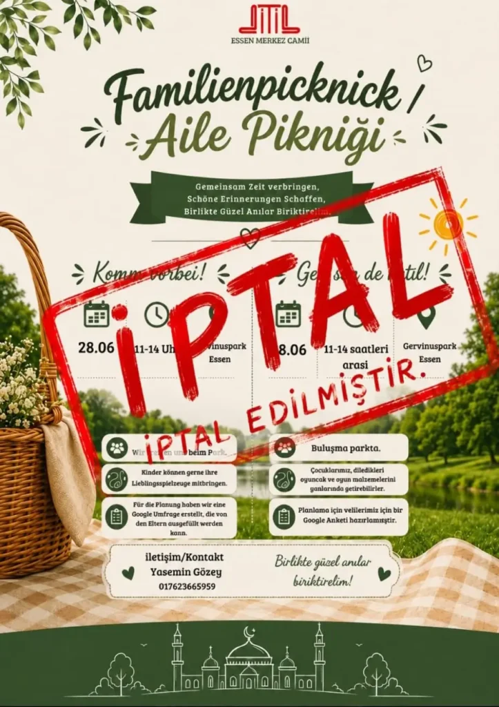 Familienpicknick | Aile Pikniği