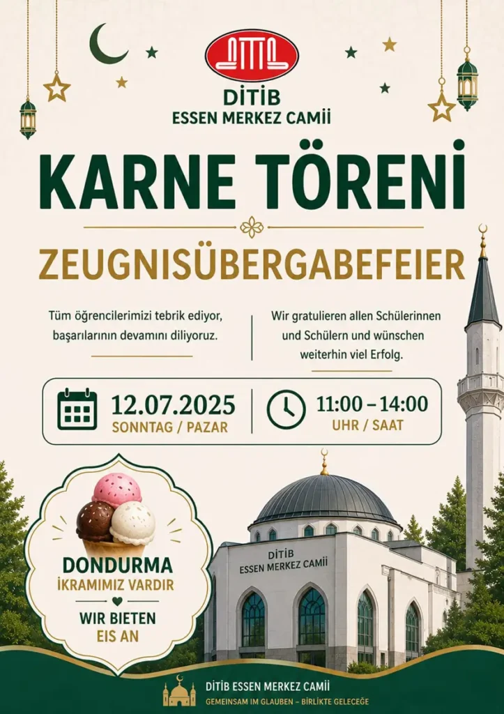 Zeugnisübergabefeier 2026 | Karne Töreni 2026